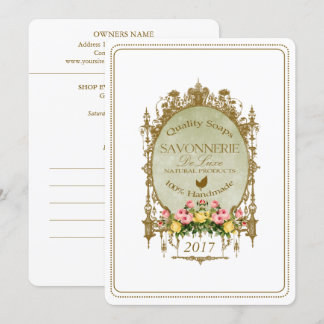 SAVONNERIE ~ Invitation Card