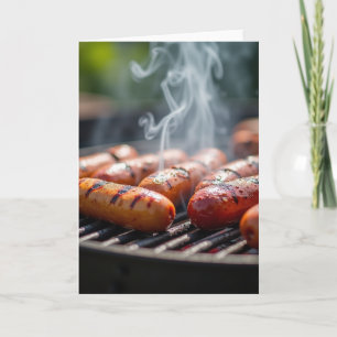 Savory Fathers Day Grill Card