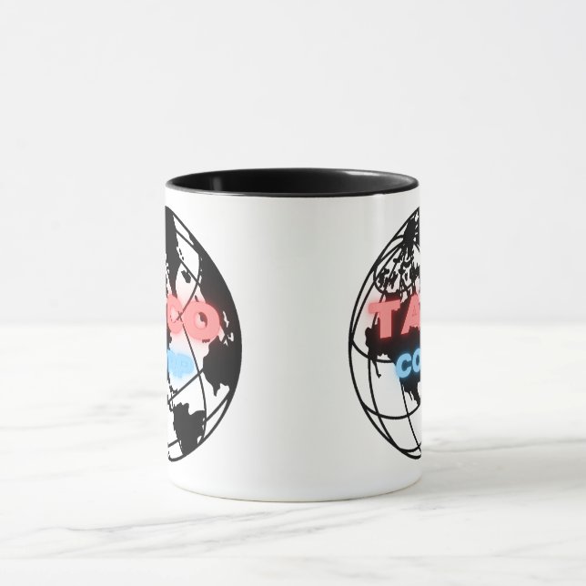 Savour Every Sip with Taco Corp Mug Design (Center)
