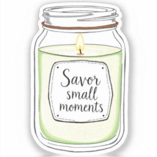 Savour Small Moments Jar Candle
