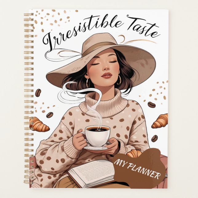 “Savour the Day” Coffee-Inspired  Planner (Front)