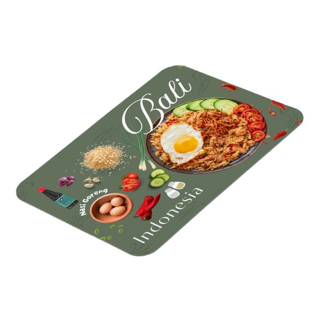 Savour the Flavours of Nasi Goreng Magnets (Left Side)