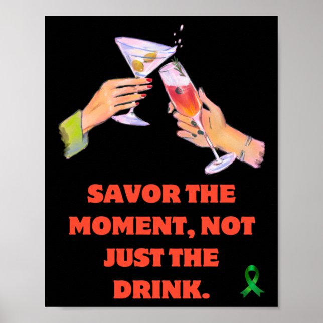 Savour The Moment  Poster (Front)