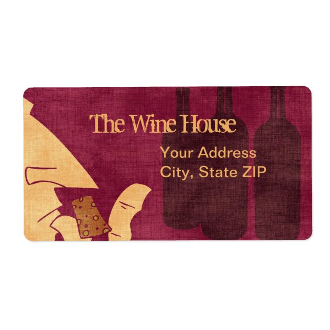 Savouring Wine Label (Front)