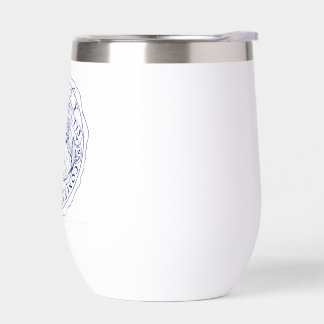 Savoy Blue Wine Tumbler
