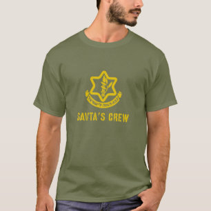 Savta's Crew Jewish Grandma Savta Israel Idf Tzaha T-Shirt