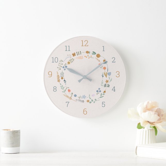 Savvy Nature Babies Acrylic Wall Clock (Home)