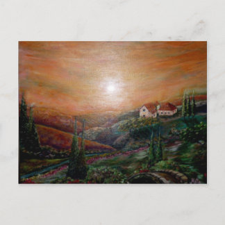 Savy's Tuscany Postcard