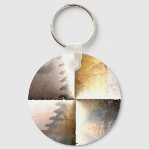 Saw Blade Keychain #2