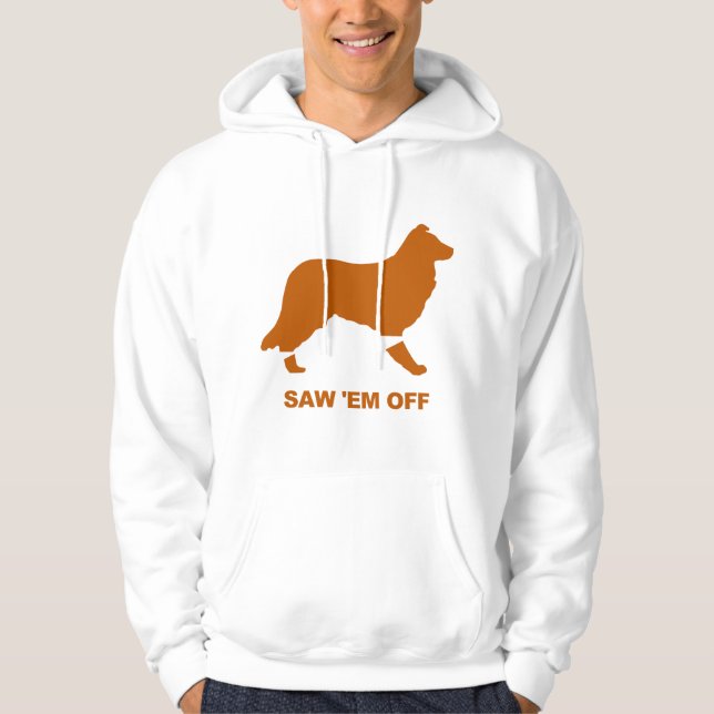 Saw 'Em Off - Longhorn Rivalry Logo Hoodie (Front)