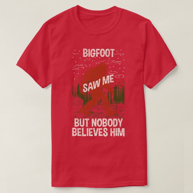 Saw Me Believer T-Shirt (Design Front)
