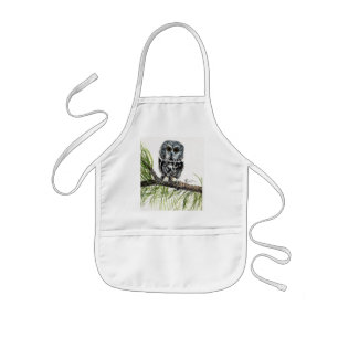 Saw Whet Owl Apron