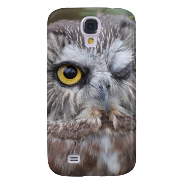 Saw-whet Owl Case-Mate Samsung Galaxy Case (Back)