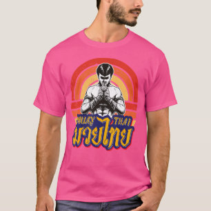 Sawadee Thai Traditional Sak Yant Thai Twin Tiger T-Shirt