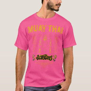 Sawadee Thai Traditional Sak Yant Thai Twin Tiger T-Shirt