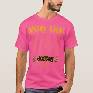 Sawadee Thai Traditional Sak Yant Thai Twin Tiger T-Shirt