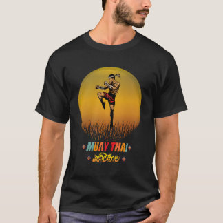 Sawadee Thai Traditional Sak Yant Thai Twin Tiger  T-Shirt