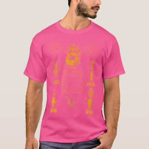 Sawadee Thai Traditional Sak Yant Thai Twin Tigers T-Shirt