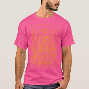 Sawadee Thai Traditional Sak Yant Thai Twin Tigers T-Shirt