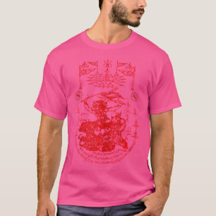 Sawadee Thai Traditional Sak Yant Thai Twin Tigers T-Shirt