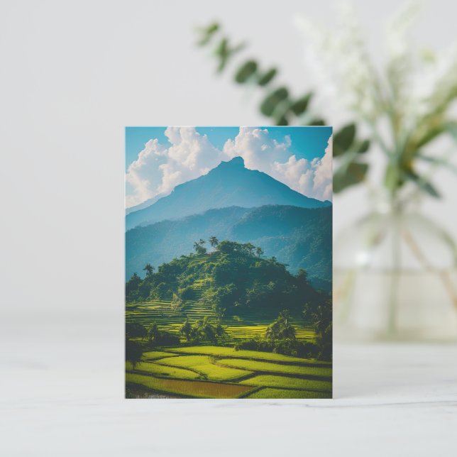 Sawah di Kaki Gunung Postcard (Standing Front)