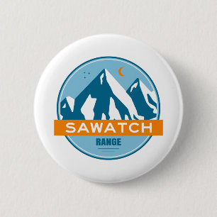 Sawatch Range Colorado 6 Cm Round Badge