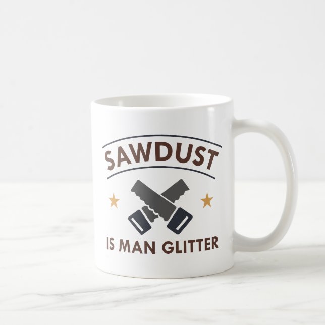 Sawdust Coffee Mug (Right)