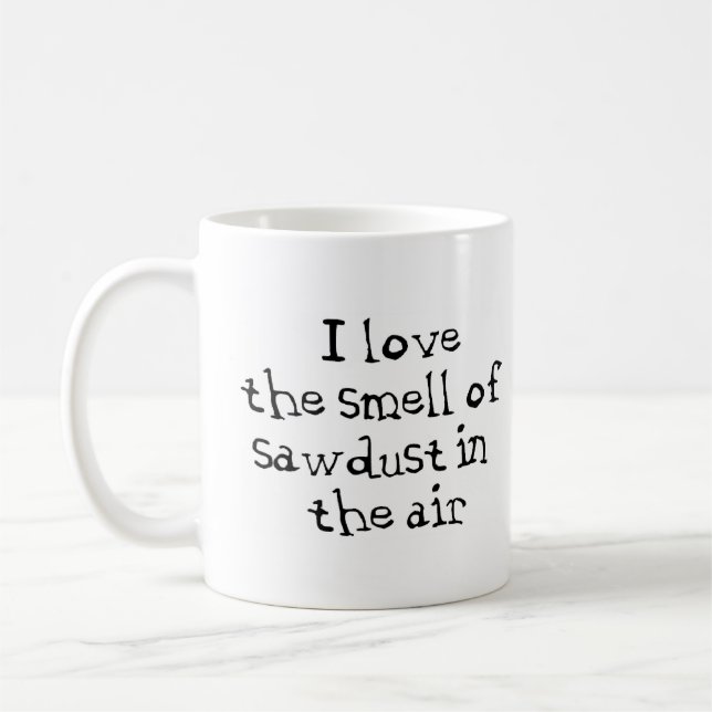 Sawdust Coffee Mug (Left)