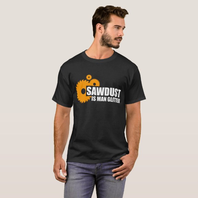 SAWDUST ISMAN GLITTER T-Shirt (Front Full)