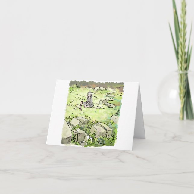 Sawdust Note Card (Front)