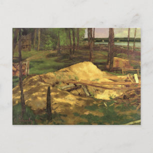 Sawdust Pit, 1876 Postcard