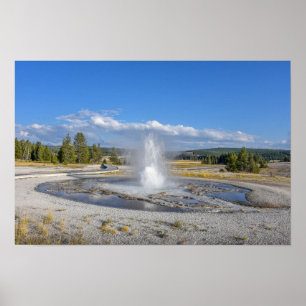 Sawmill Geyser, Yellowstone National Park Poster