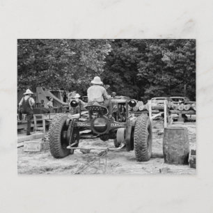 Sawmill Workhorse, 1936 Postcard