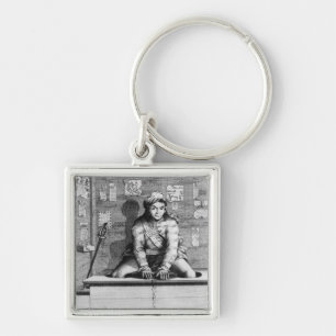 Sawney in the Boghouse, 1745 Key Ring
