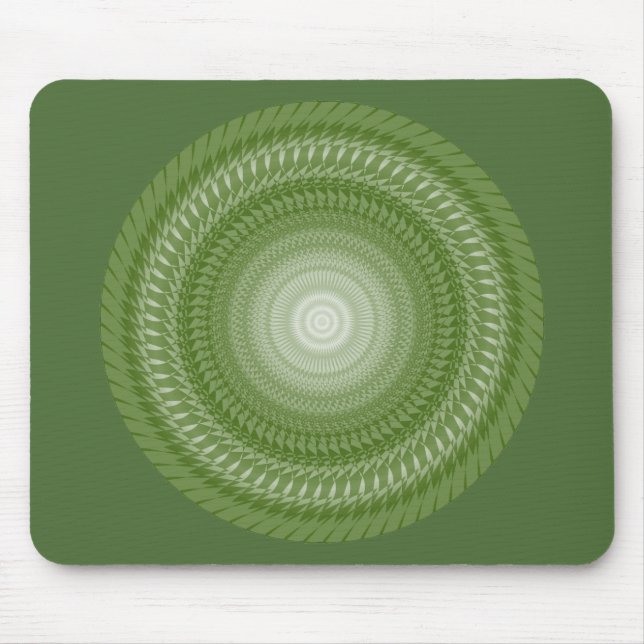 Saws Mandala in tribals Mouse Mat (Front)
