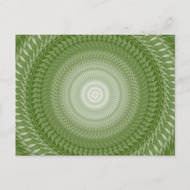 Saws Mandala in tribals Postcard (Front)