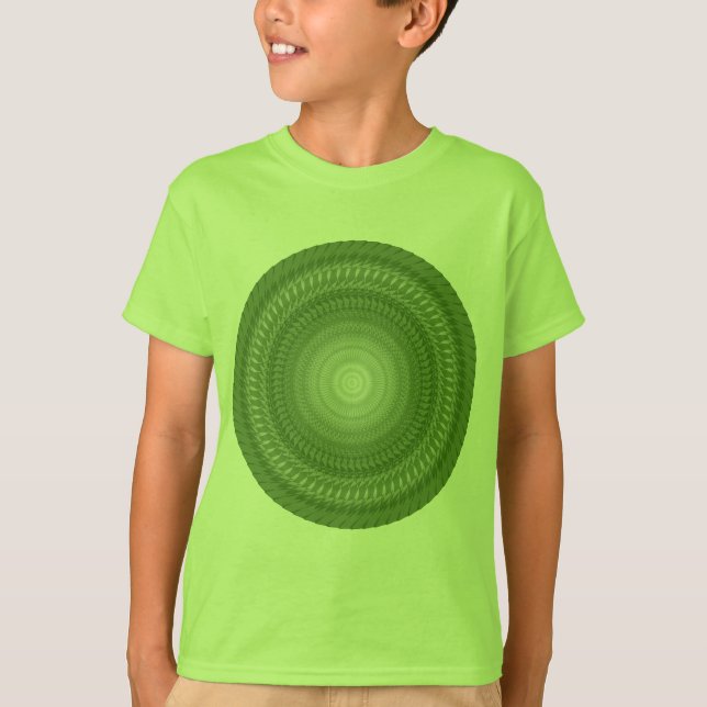 Saws Mandala in tribals T-Shirt (Front)