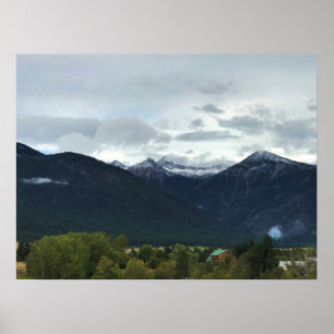 Sawtooth & Hurricane Point, OR Poster