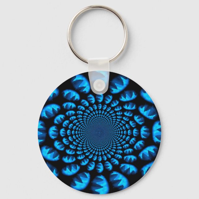 Sawtooth Mountains Manipulation 2 Key Ring (Front)