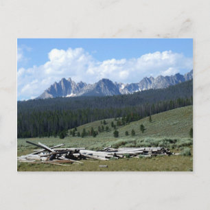 Sawtooth Mountains Postcard