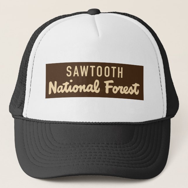 Sawtooth National Forest Trucker Hat (Front)