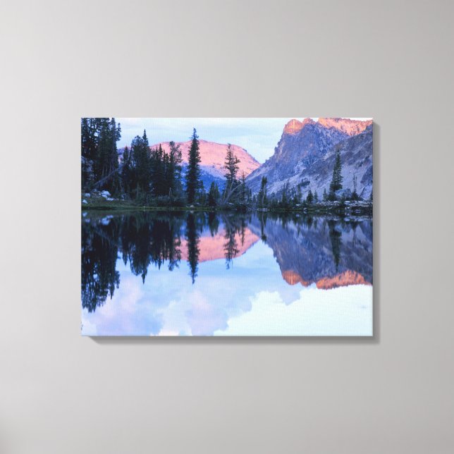 Sawtooth Wilderness, Idaho. USA. Cumulus Canvas Print (Front)