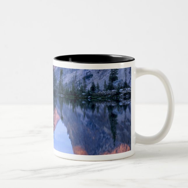 Sawtooth Wilderness, Idaho. USA. Cumulus Two-Tone Coffee Mug (Right)