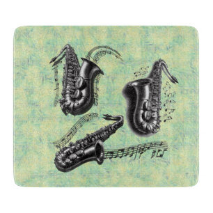 Sax Cutting Board