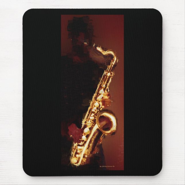 Sax Mouse Mat (Front)