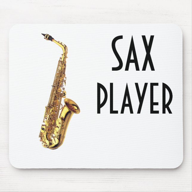 Sax Mousepad! Mouse Mat (Front)