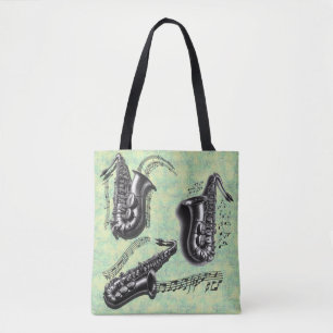 Sax Tote Bag