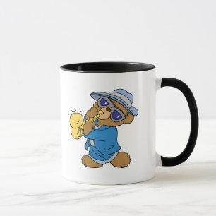 Saxaphone Jazz Blues Bear Mug