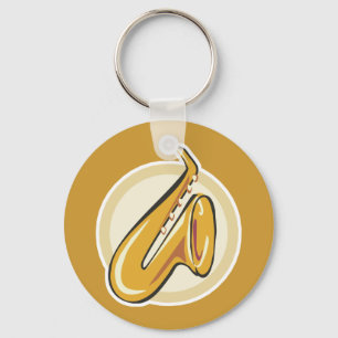 saxaphone key ring
