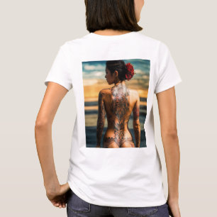 "Saxi Girl: Melodic Chic T-Shirt" T-Shirt
